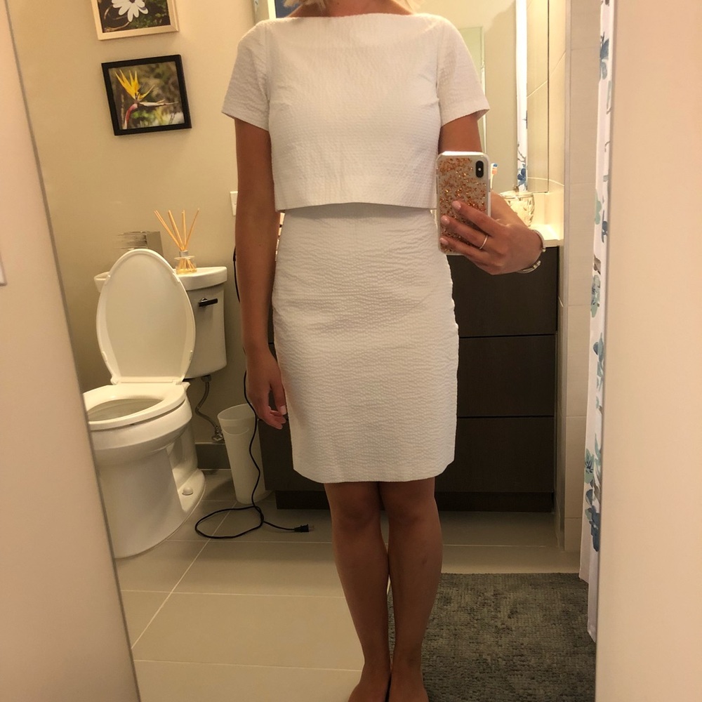 Banana Republic Seersucker Dress